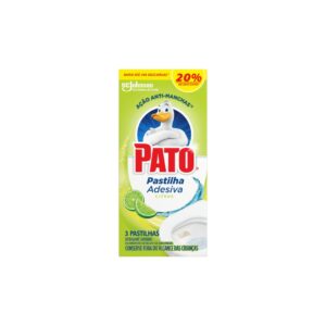 Detergente Sanitário Pastilha Adesiva Citrus Pato C/3 Unidades - Embalagem 20% de Desconto