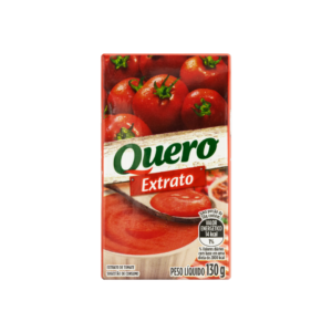 Extrato de Tomate Quero Caixa 130g
