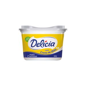Margarina com Creme de Leite sem Sal Delícia Pote 500g